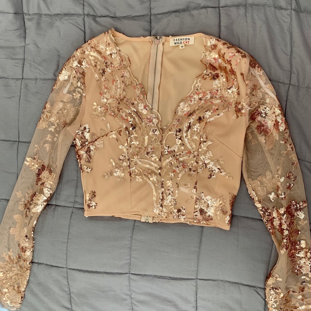 Long sleeve dress top